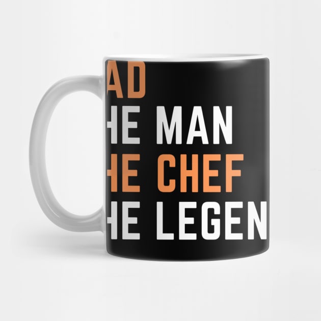 Dad. chef. legend by SnowballSteps